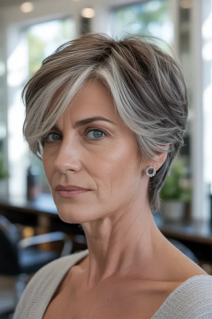 Side-Swept Crop