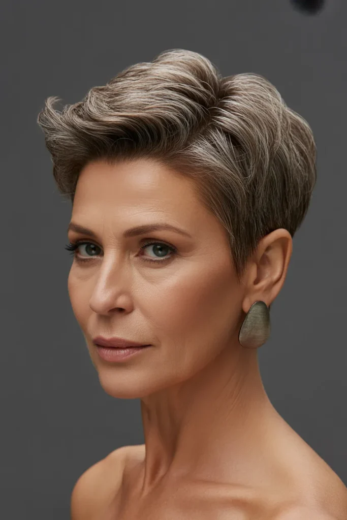 Tapered Crown Quiff
