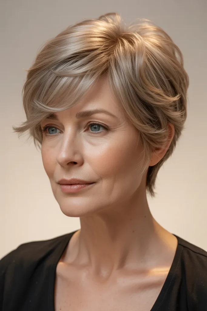 Textured Side Sweep