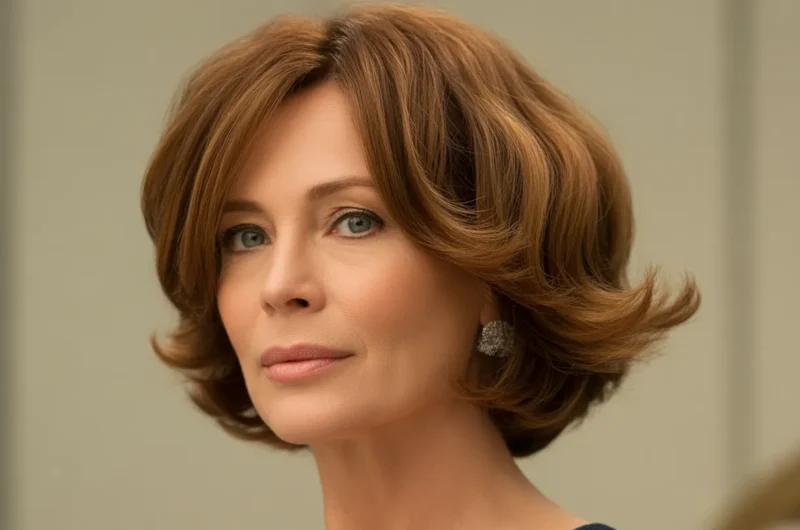 fun short hairstyles for women over 40