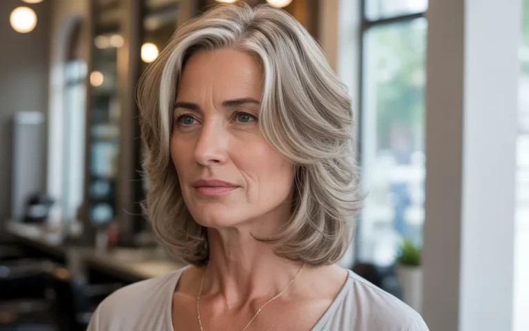 low maintenance hairstyles for 60 year old women with fine hair