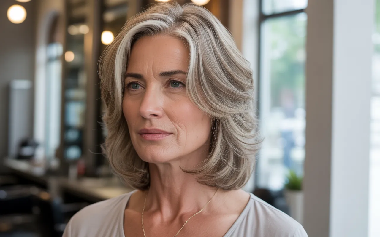 low maintenance hairstyles for 60 year old women with fine hair
