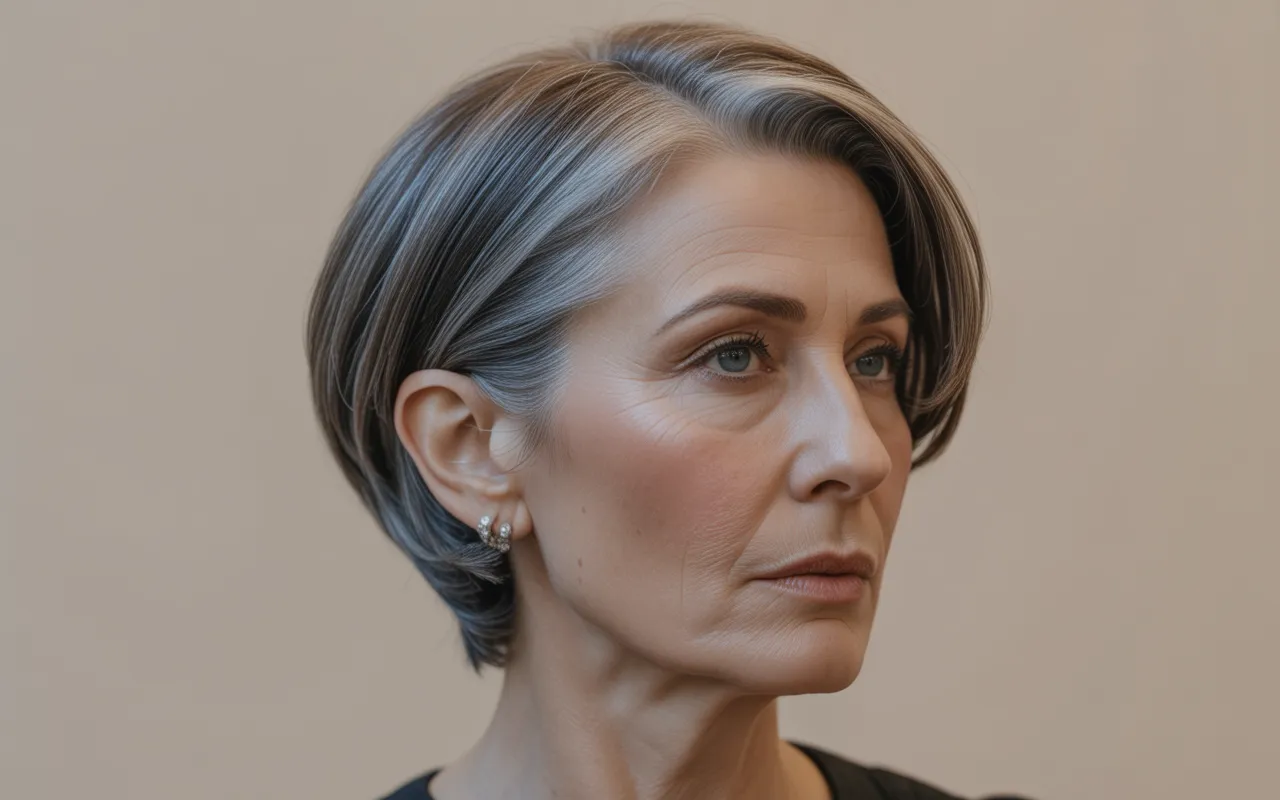 pixie bob haircuts for older women