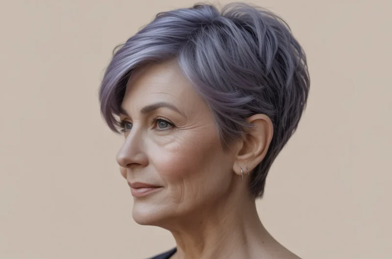 short pixie haircuts for women over 50