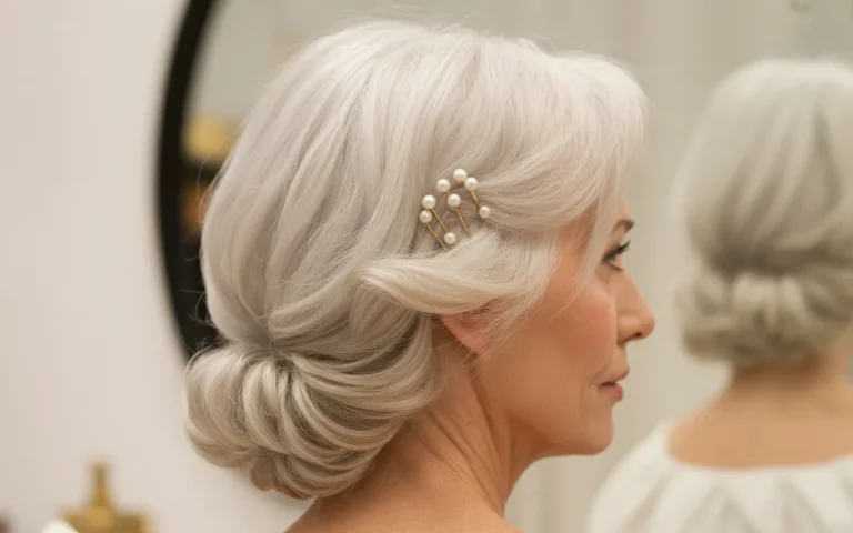 updo hairstyles older women
