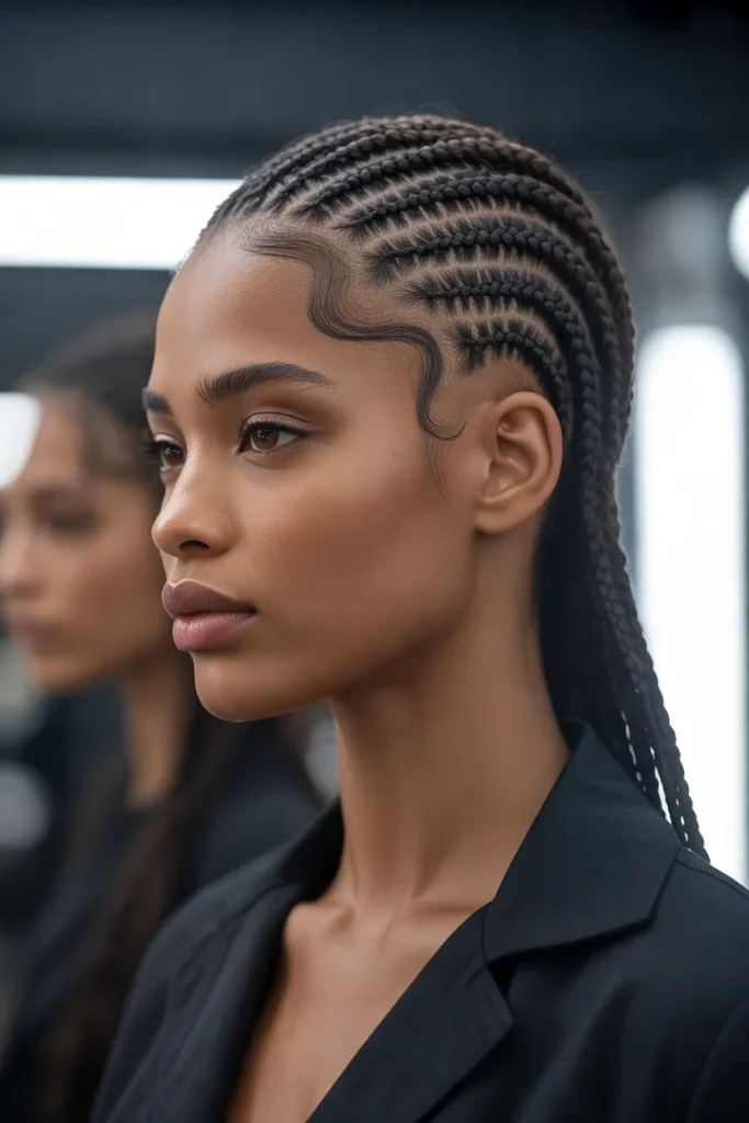 Braided Faux Hawk