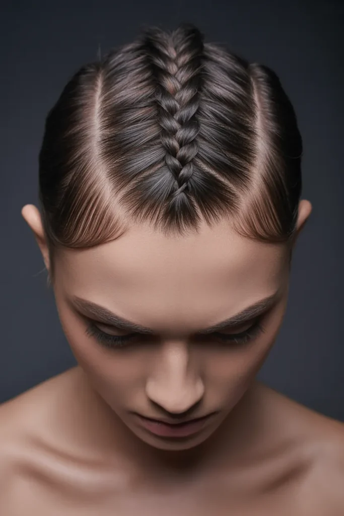 Braided Faux Hawk