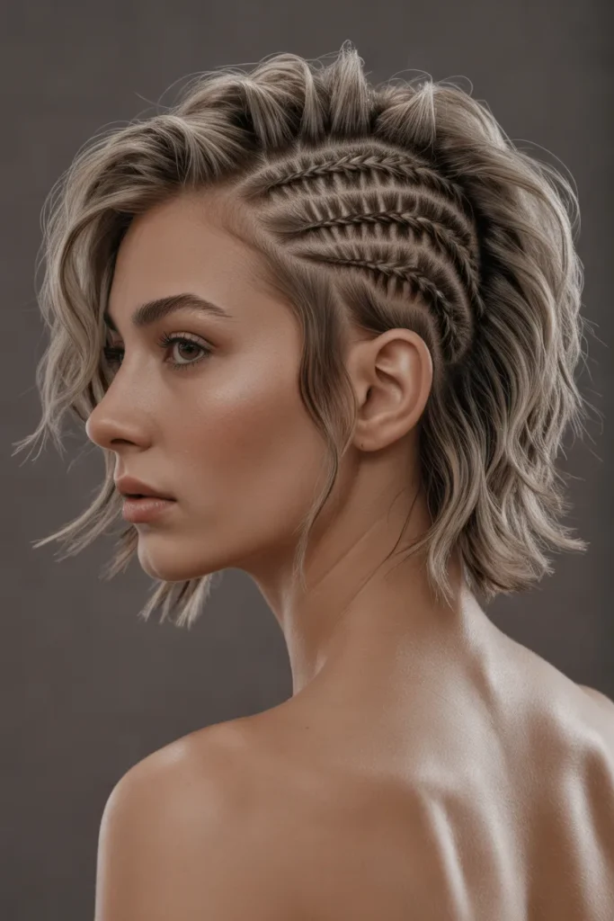 Braided Mohawk Bob