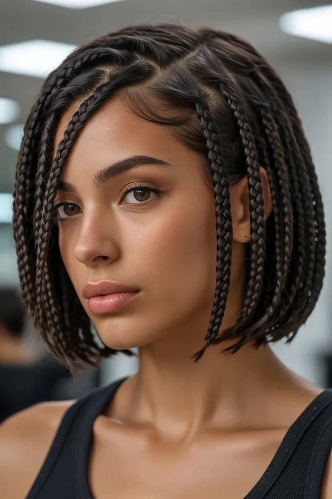 Braided Side Fringe