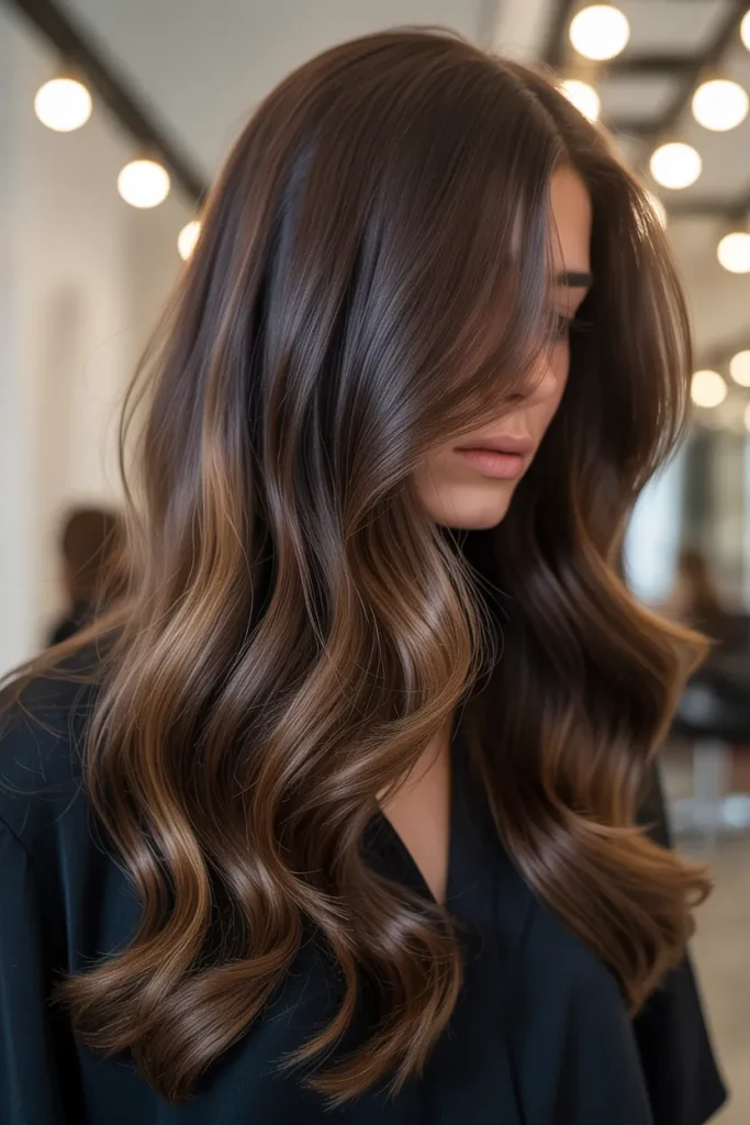 Cascading Caramel Veil