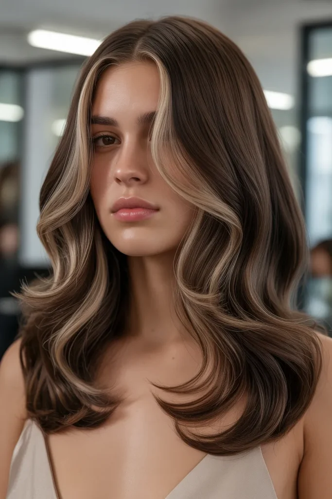 Champagne Brown Ribbons