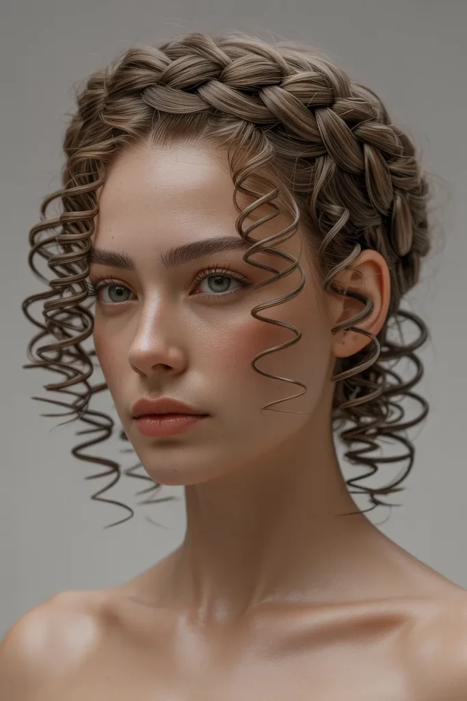 Coiled Crown Tendrils