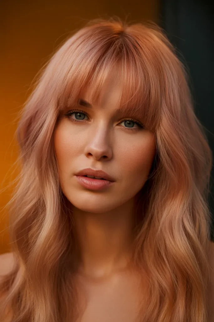 Copper Curtain Fringe