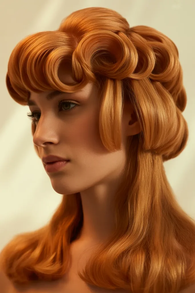 Copper Sculpted Tiers