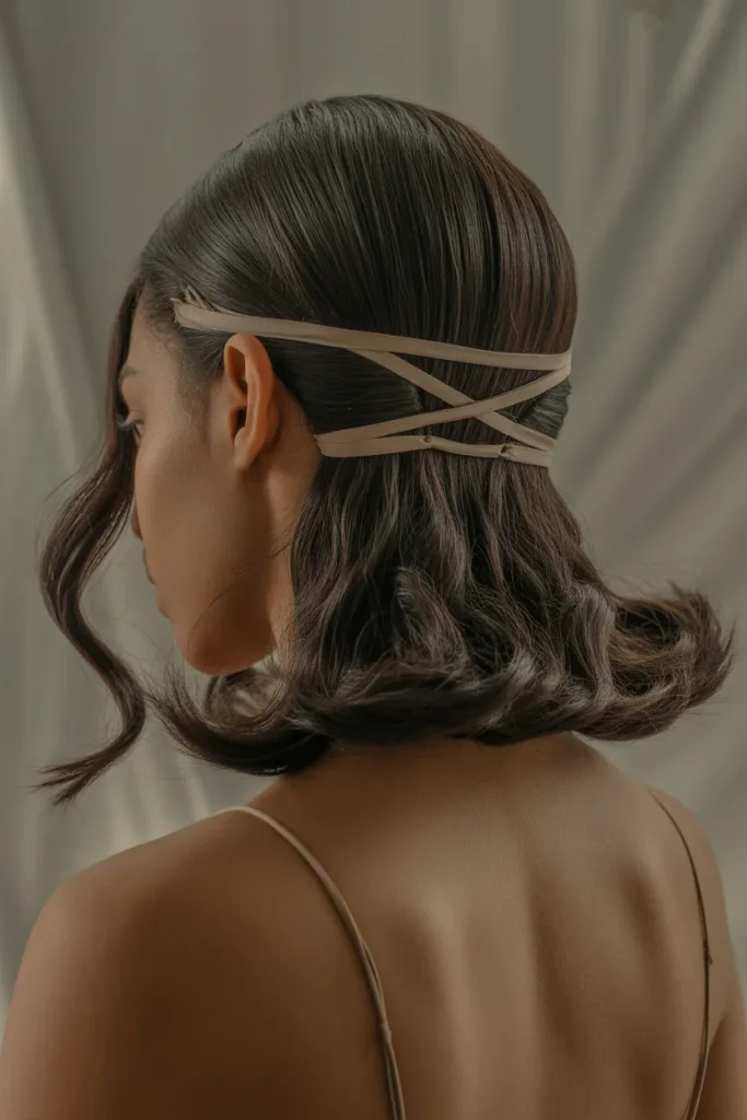 Crisscross Ribbon Tie