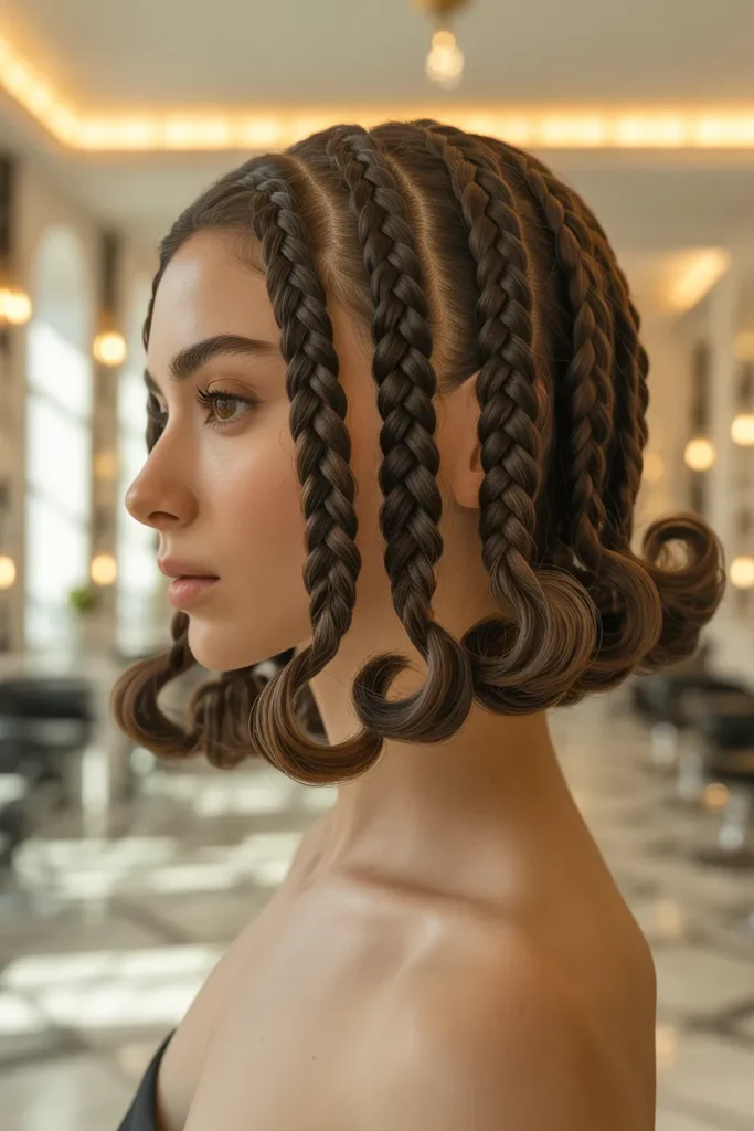 Curled End Bob