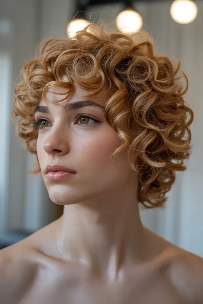 Curly Halo Wolf