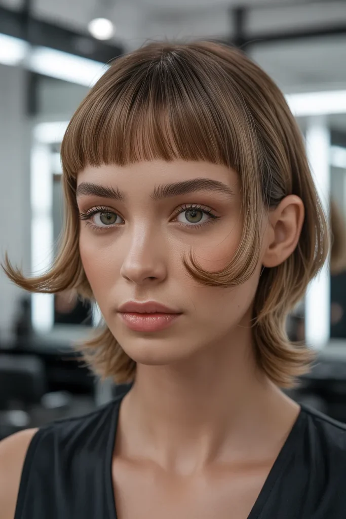 Curved Fringe Flip