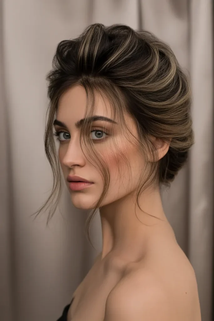 Dark Halo Updo