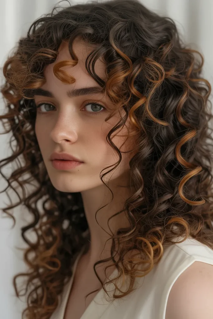 Deep Caramel Curls