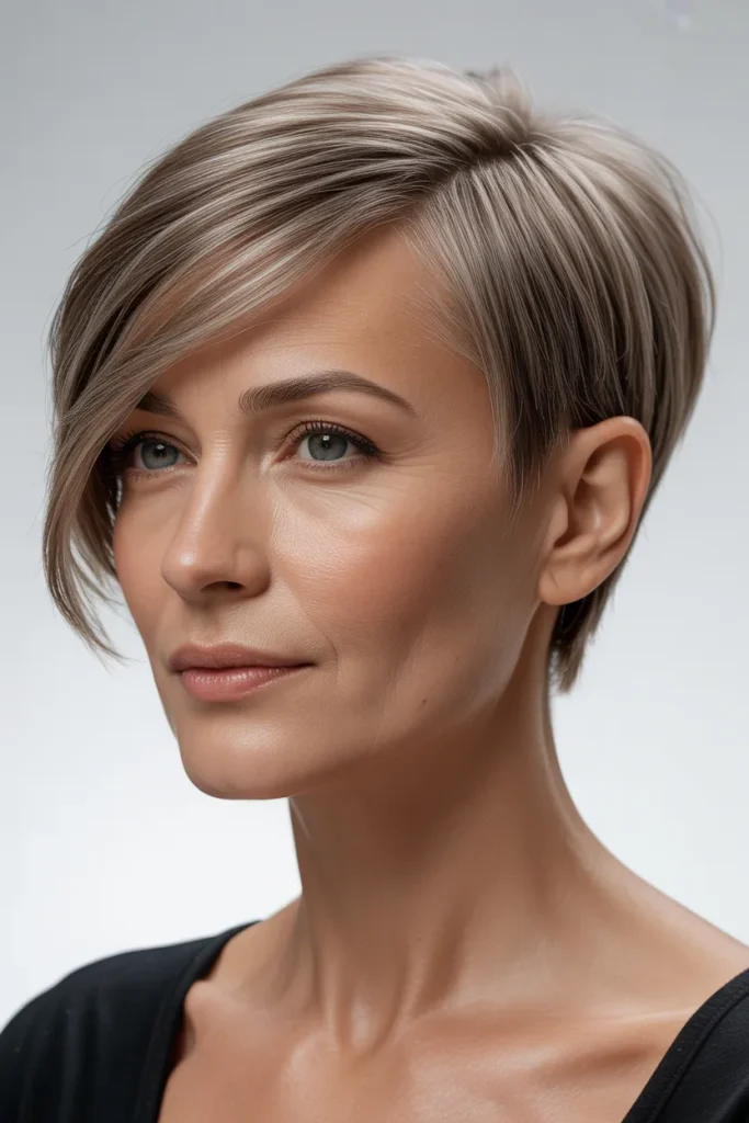 Diagonal Luxe Sweep
