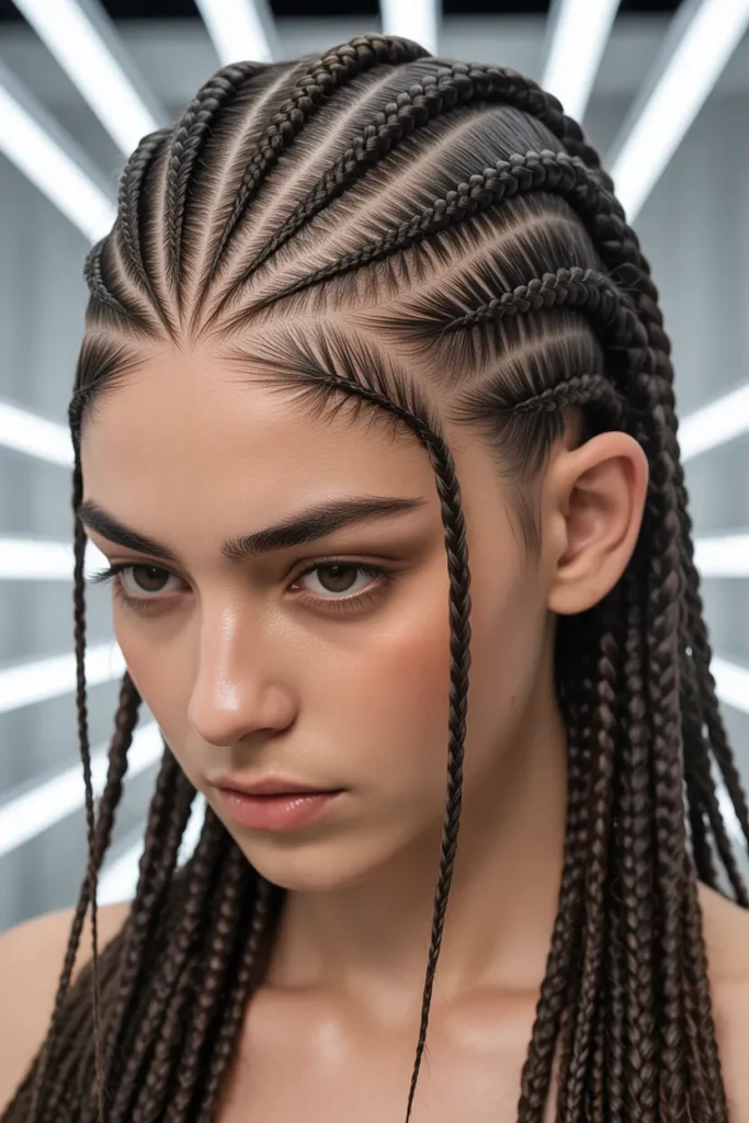 Electric Zigzag Braids