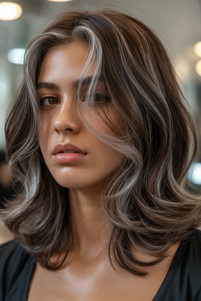 Espresso Silver Shimmer