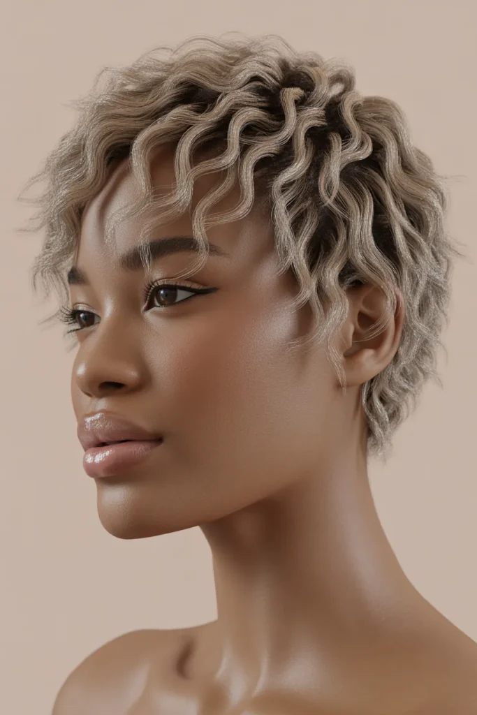 Feathered Coil Crop