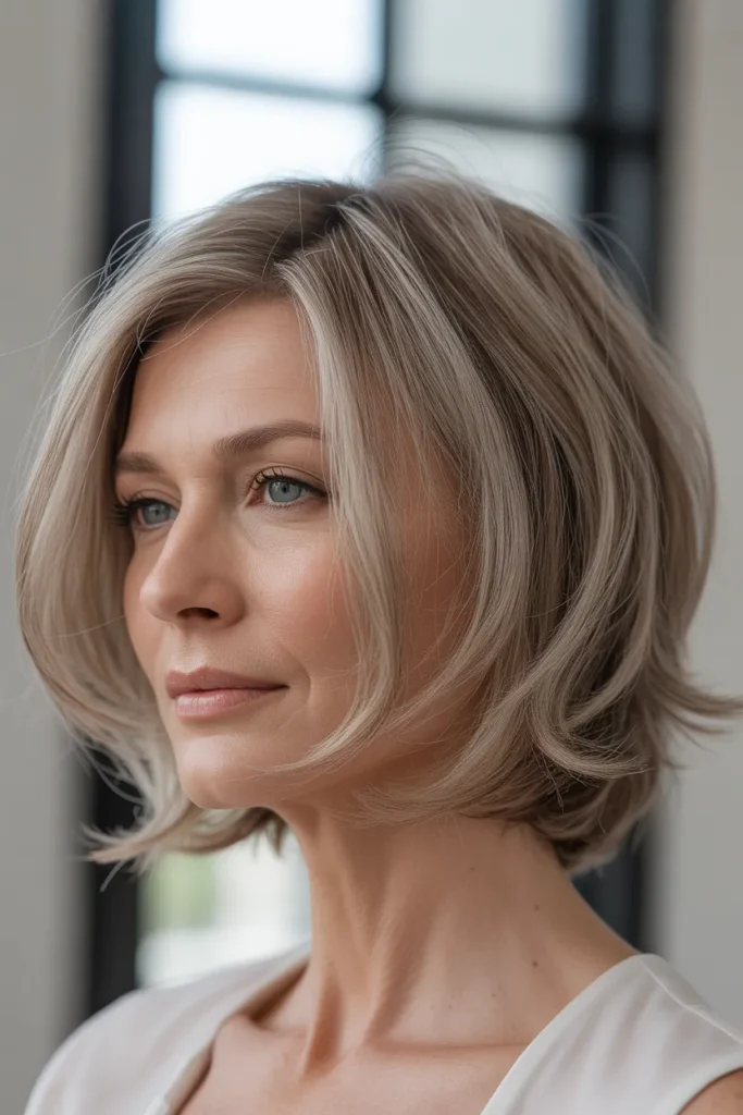 Feathered Halo Bob