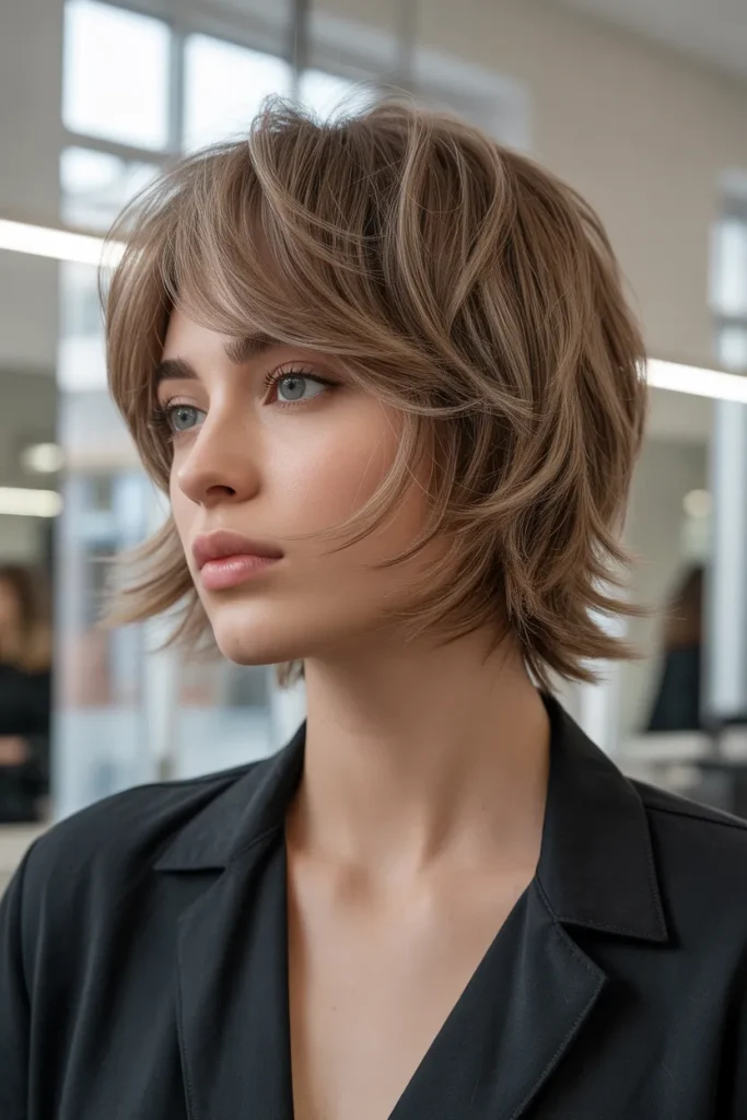 Feathered Mini Lob