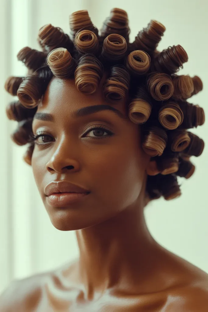 Finger-Coiled Crown