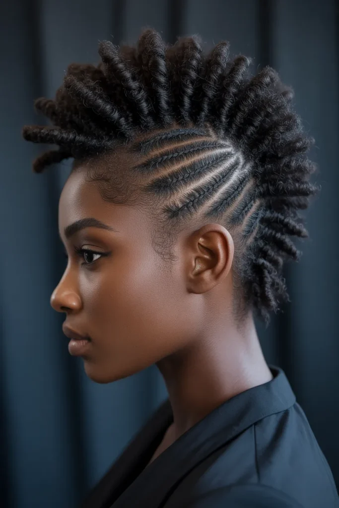 Flat Twist Mohawk