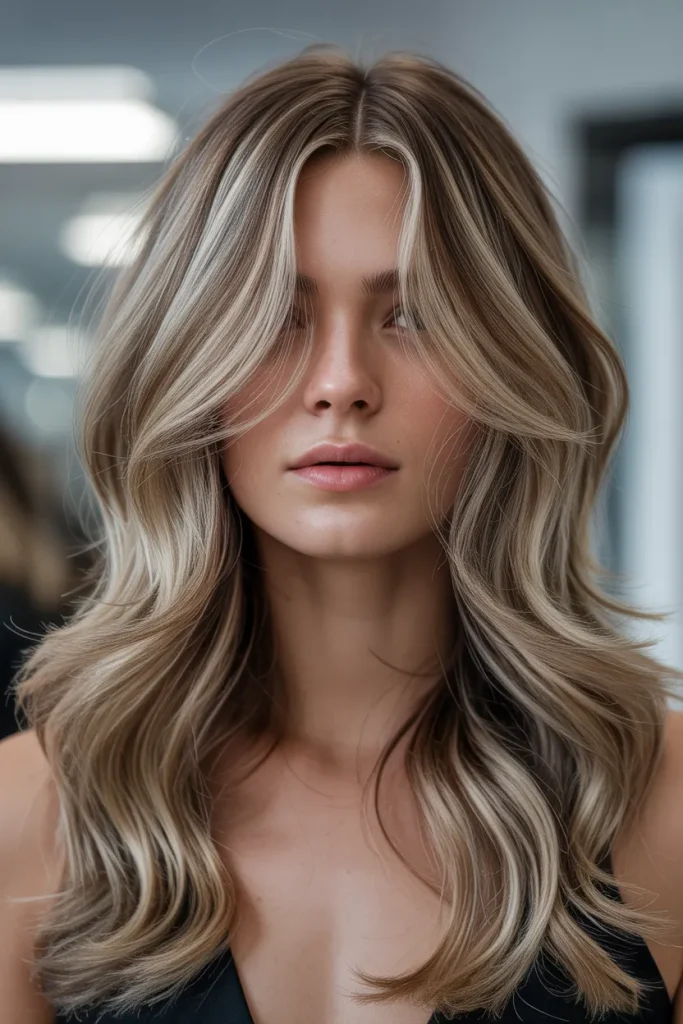 Frosted Bronde Waves