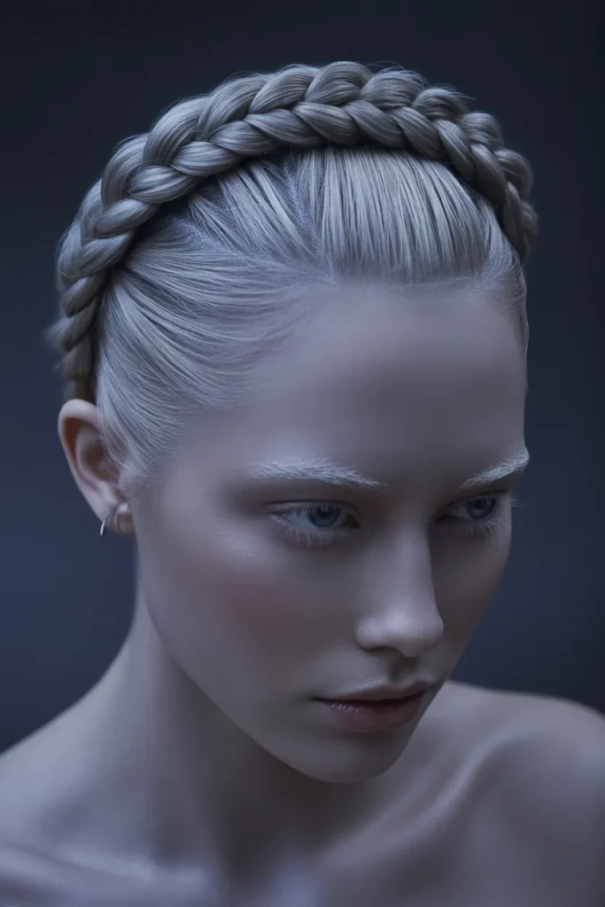 Futuristic Halo Braid