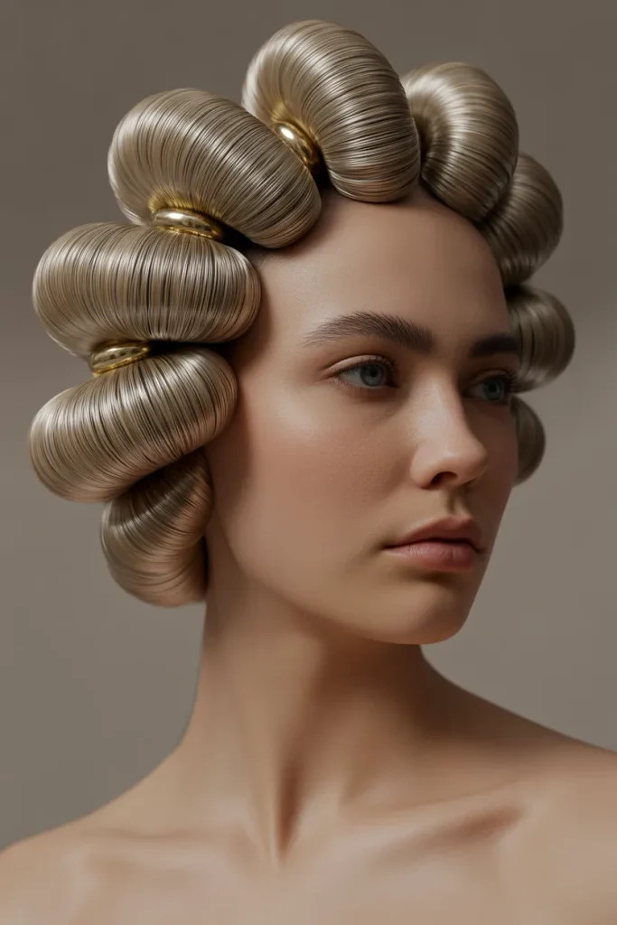 Gilded Coil Knots