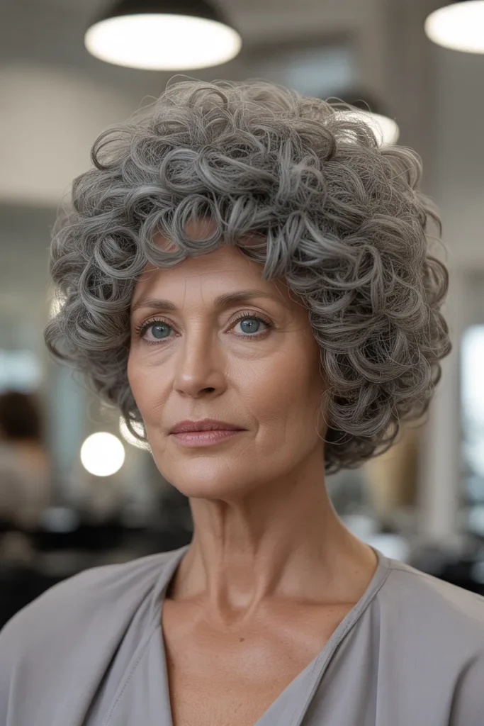 Gray Halo Fro