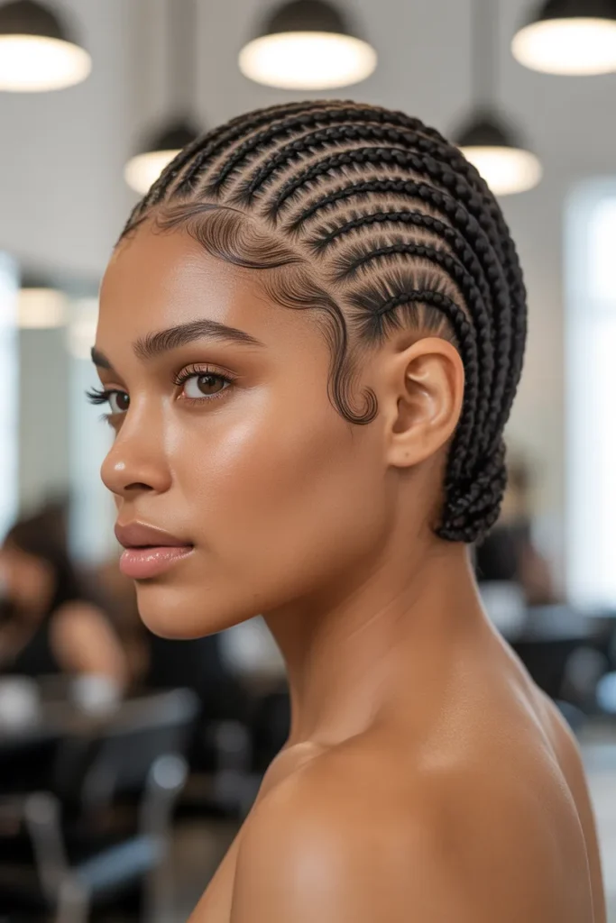 Halo Cornrow Crop