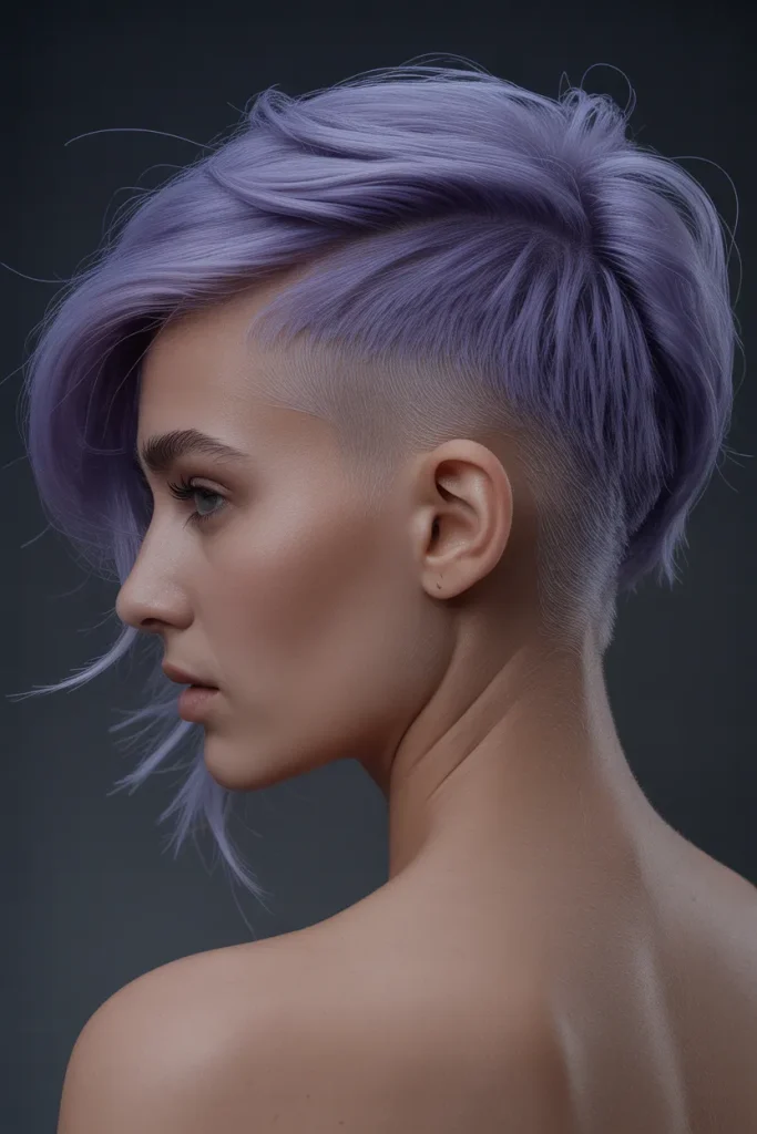 Lavender Undercut