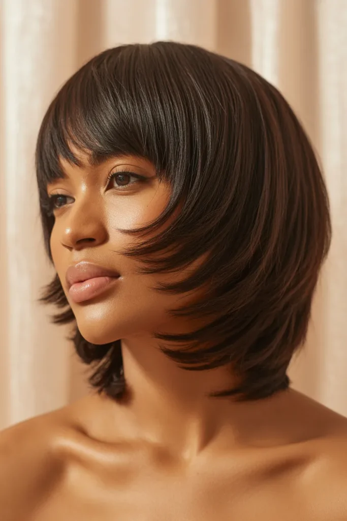 Layered Butterfly Bob