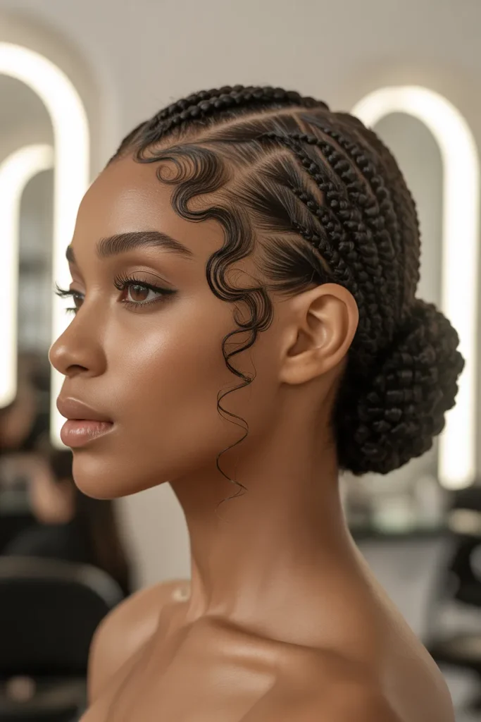Low Coil Chignon
