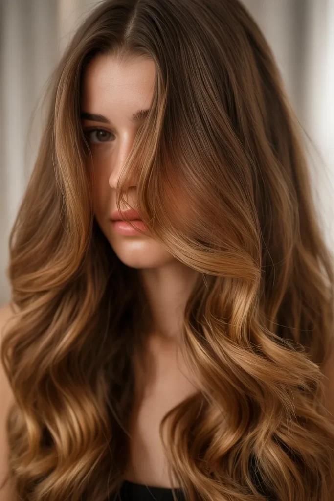 Melted Caramel Waves