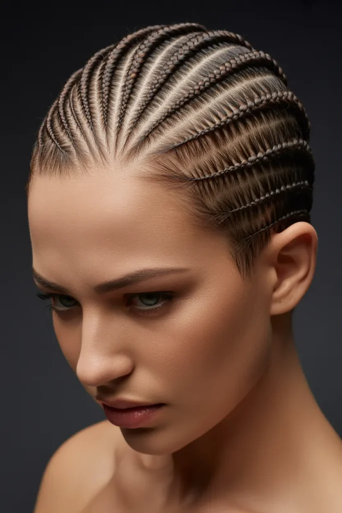 Micro Braid Pixie
