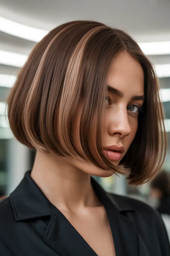 Mocha Ribbon Bob