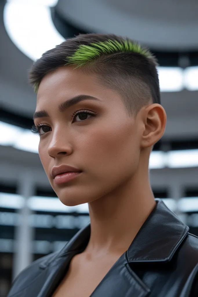 Neon Microfade Crop
