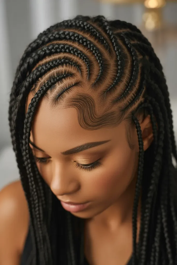 Offset Stitch Waves