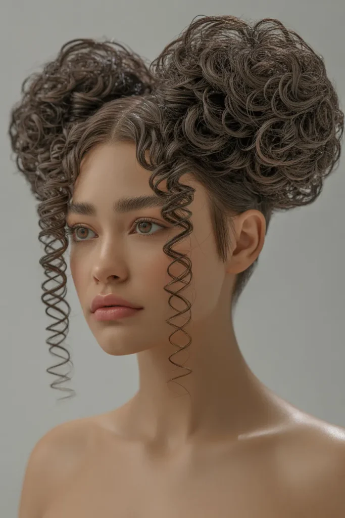 Oversized Curl Puffs