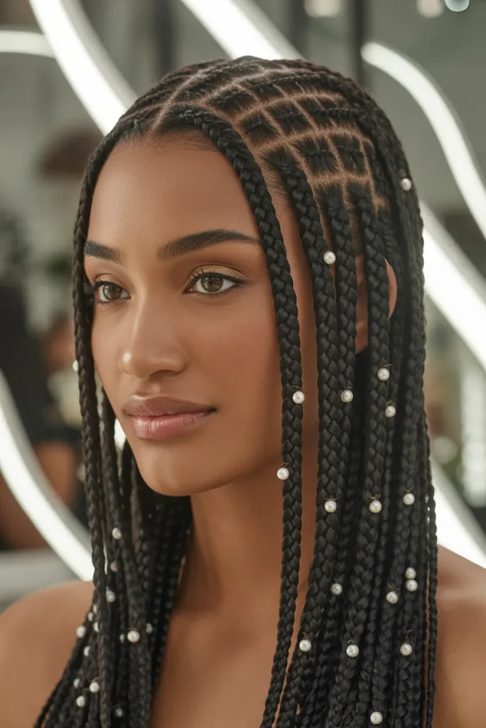 Pearl Accent Plaits