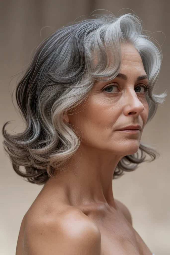Polished Silver Waves