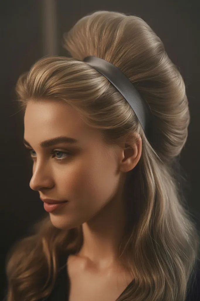 Ribboned Teased Crown
