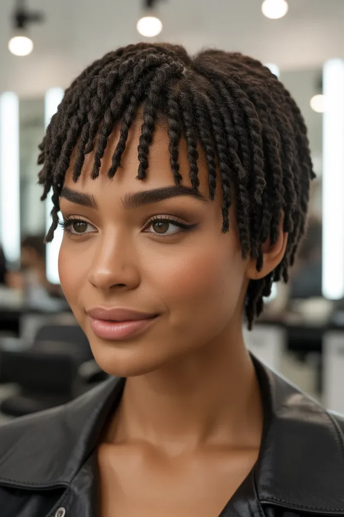 Rounded Fringe Twists